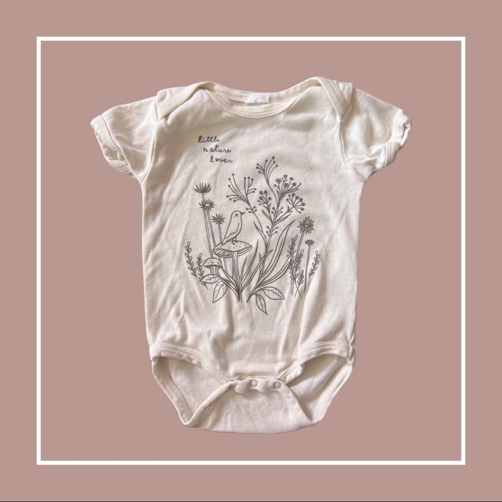 Little Nature Lover boygirlparty® Artist Onesie—6m